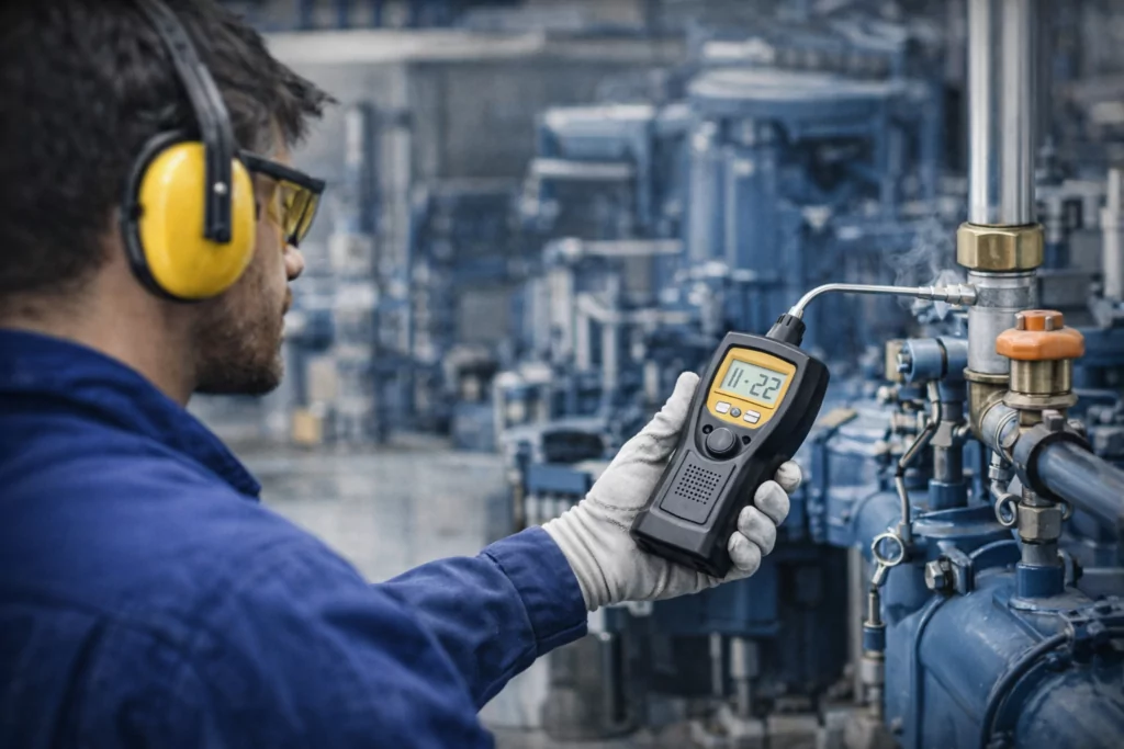 Redução de custo com ar comprimido e manutenção de compressores